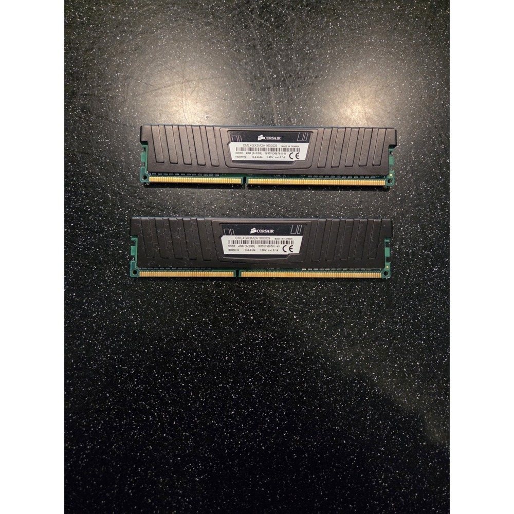 Corsair Vengeance LP DDR3 1600MHz 4GB (2x2GB) CL9 PC3-12800 Desktop Memory RAM - Picture 7 of 7